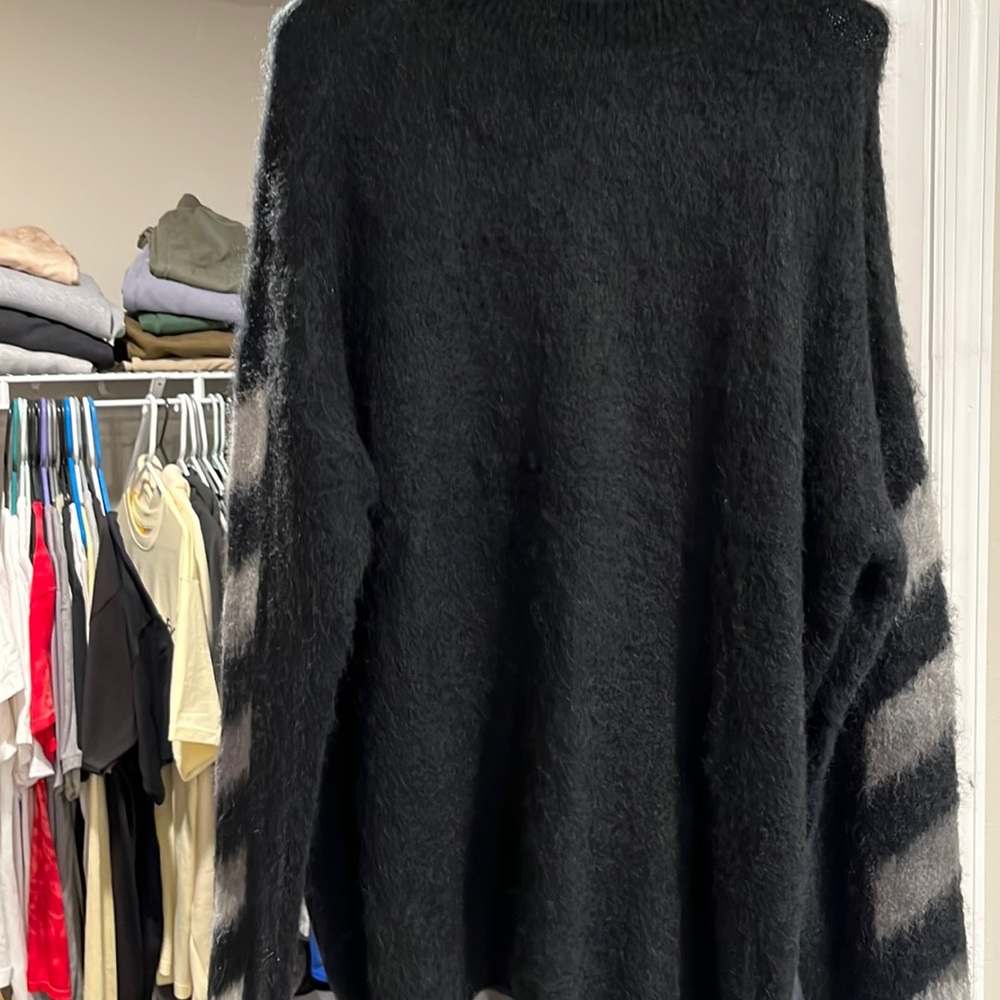 Off white mohair sweater
